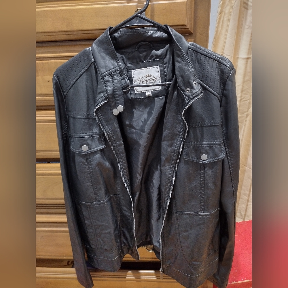 Royalty For Me leather jacket